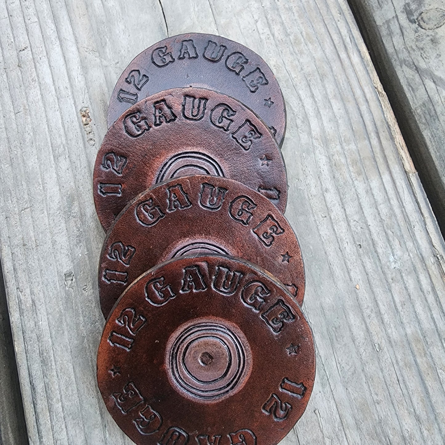 12 Guage Coaster Set