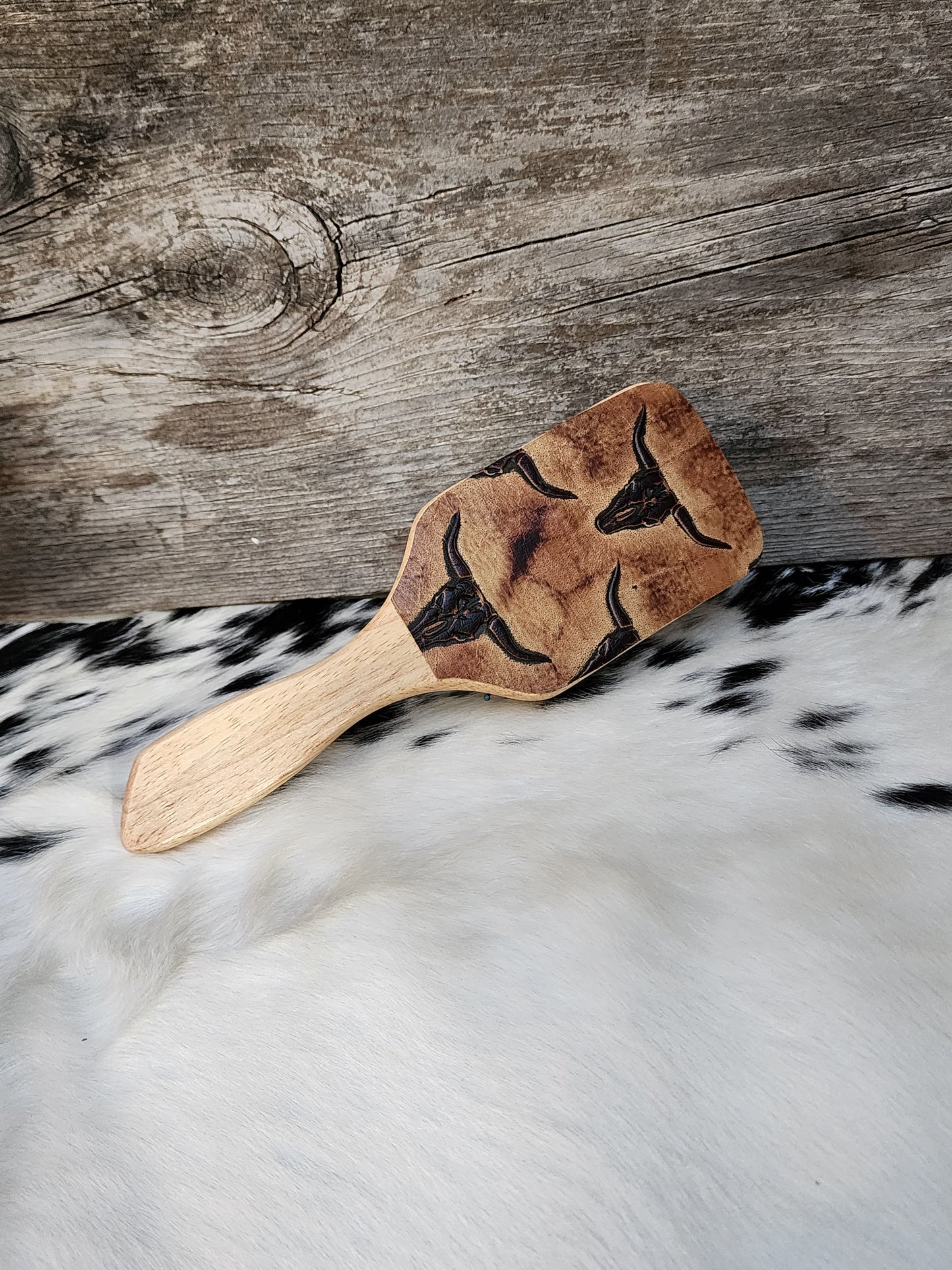 Leather Hair Brush