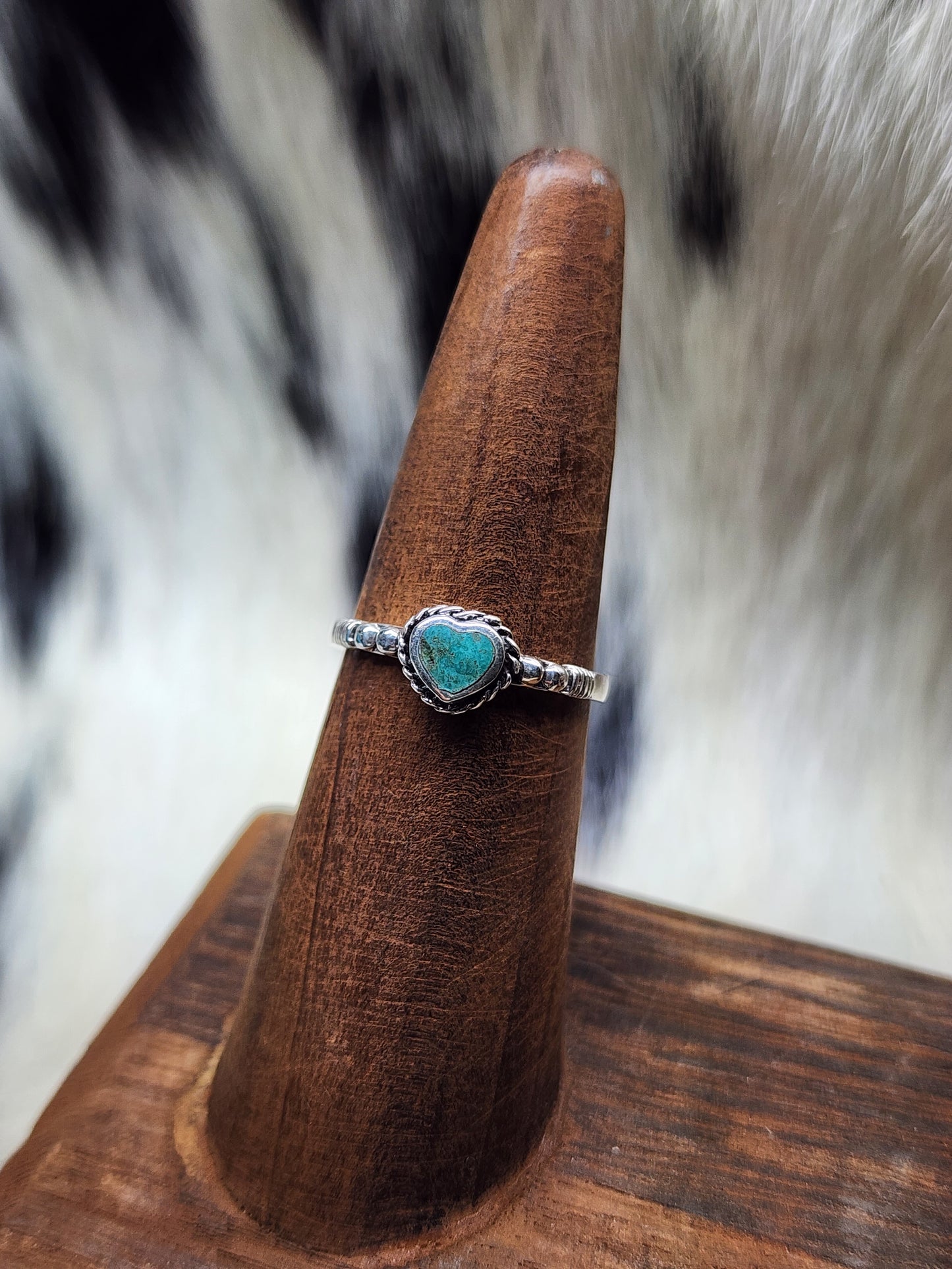 Sterling Silver & Genuine Turquoise Rings