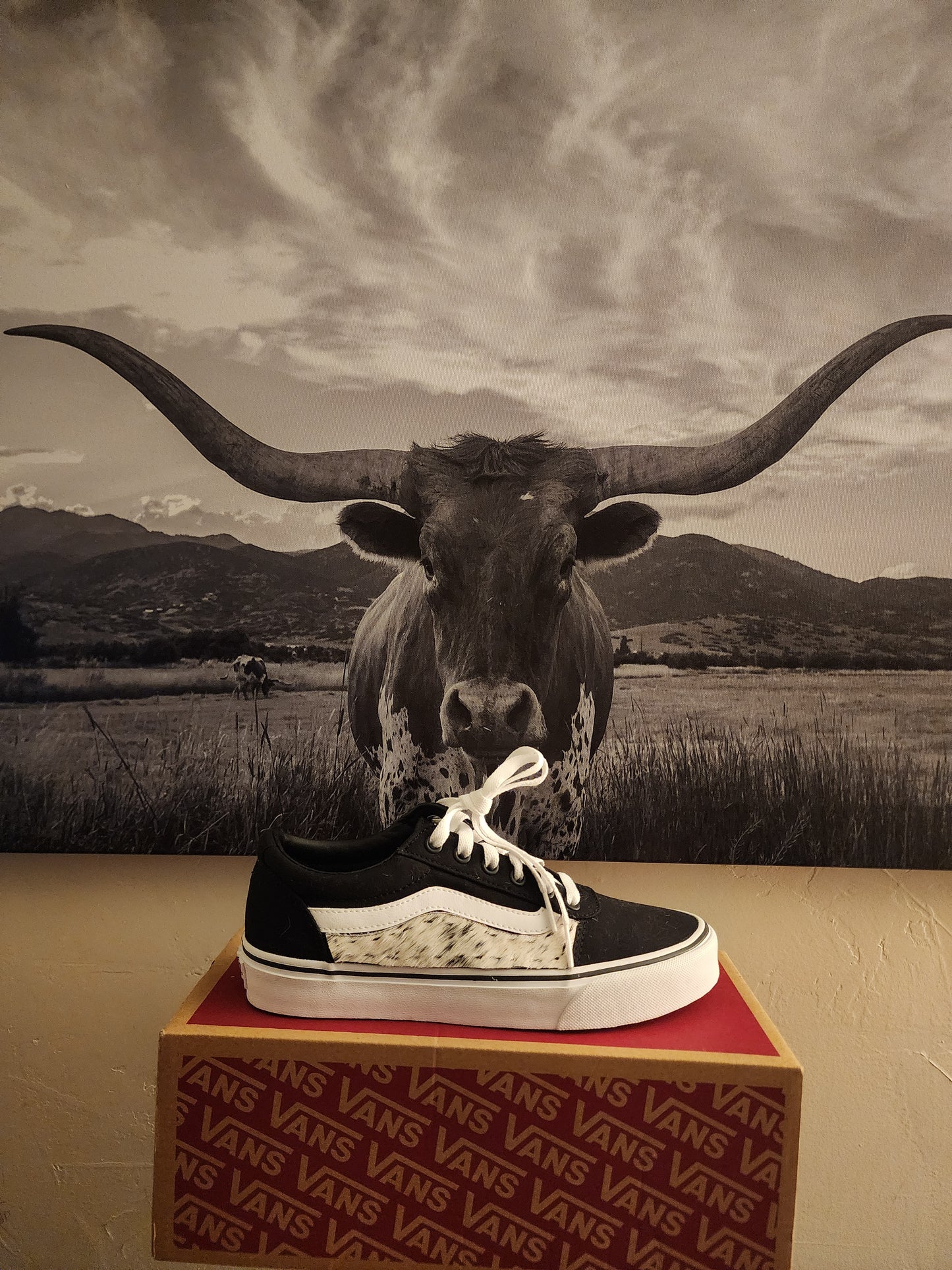 Custom Cowhide Vans