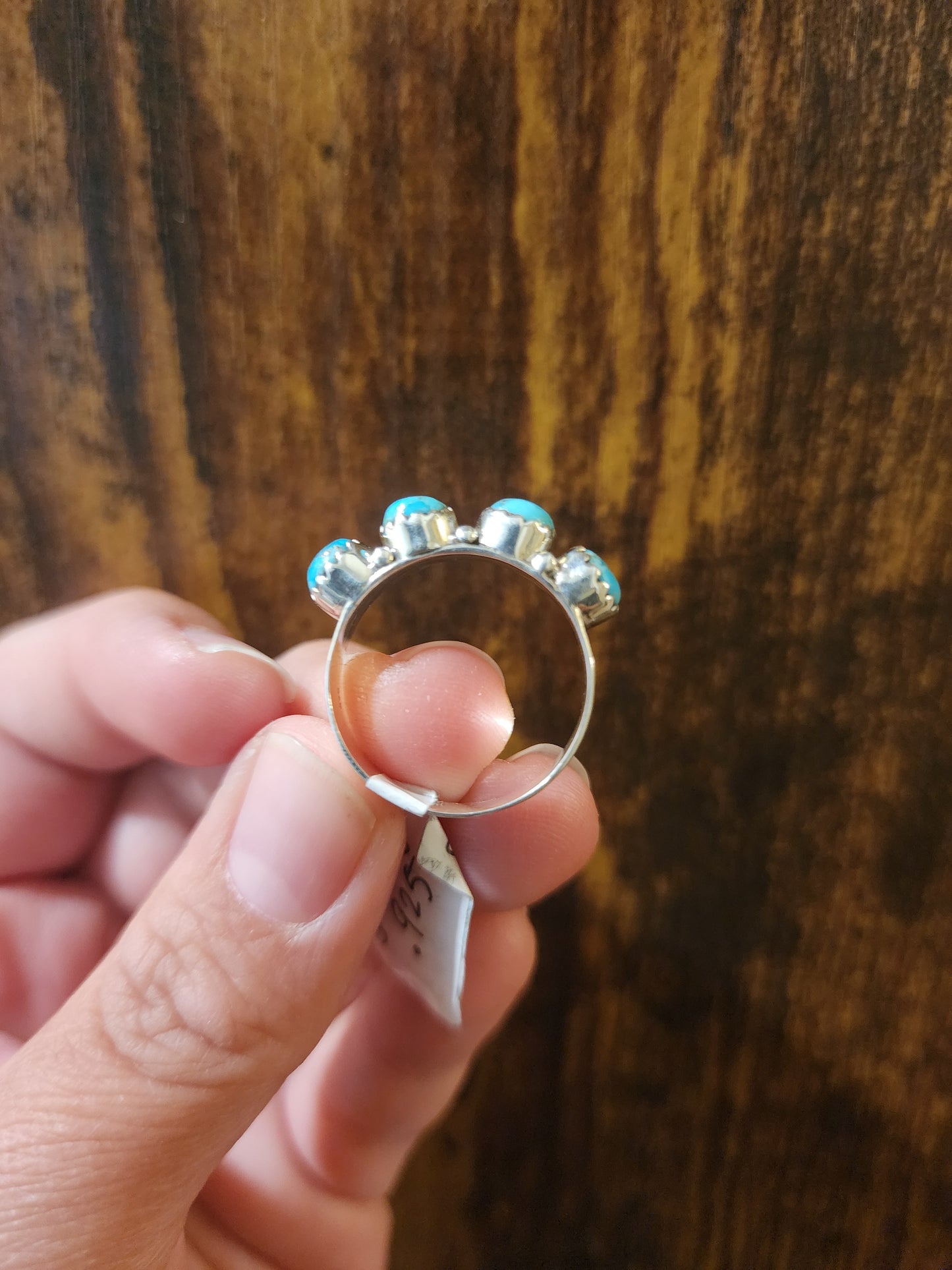 Kingman Turquoise Band Ring