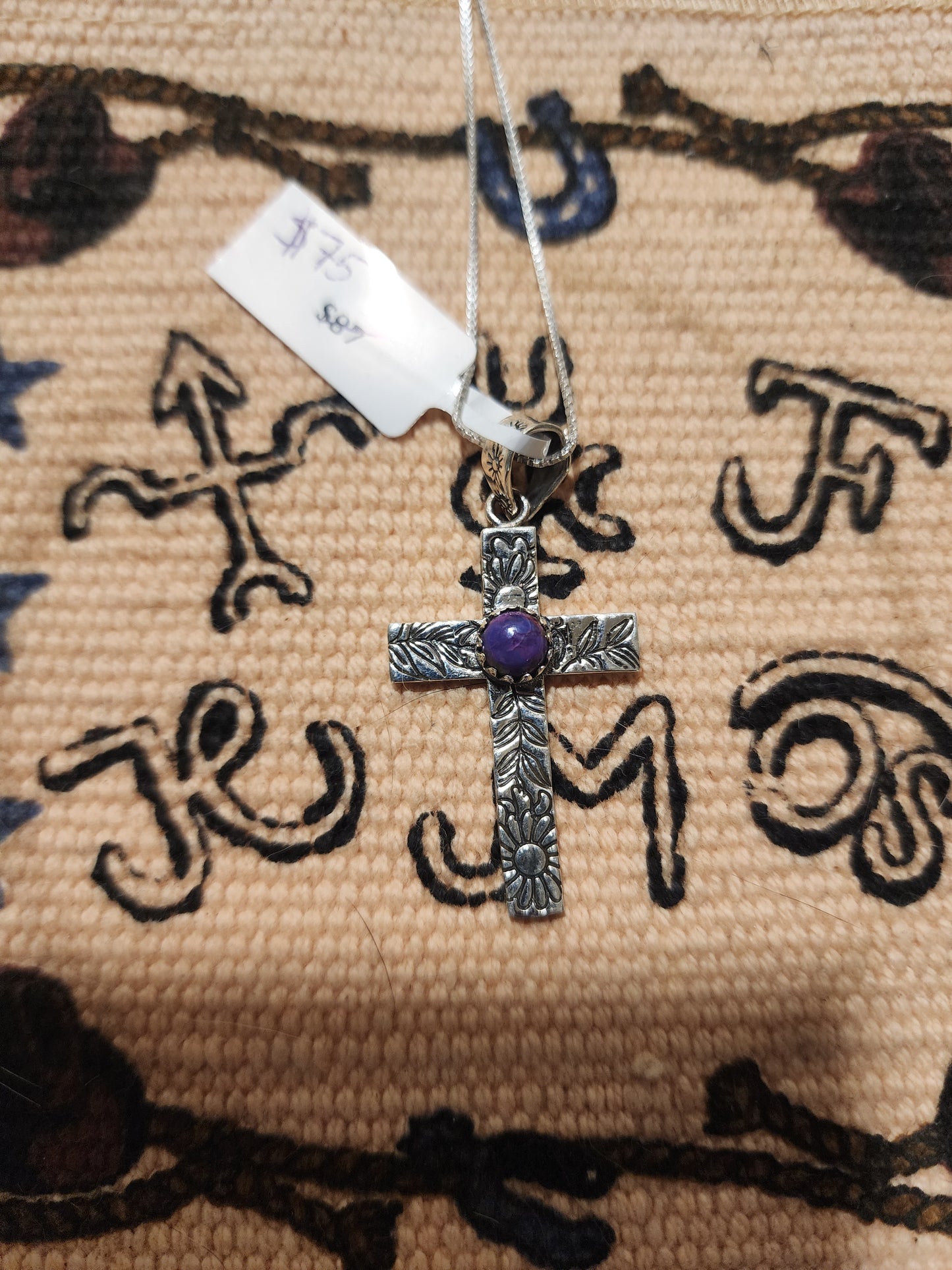 Purple Mojave Cross