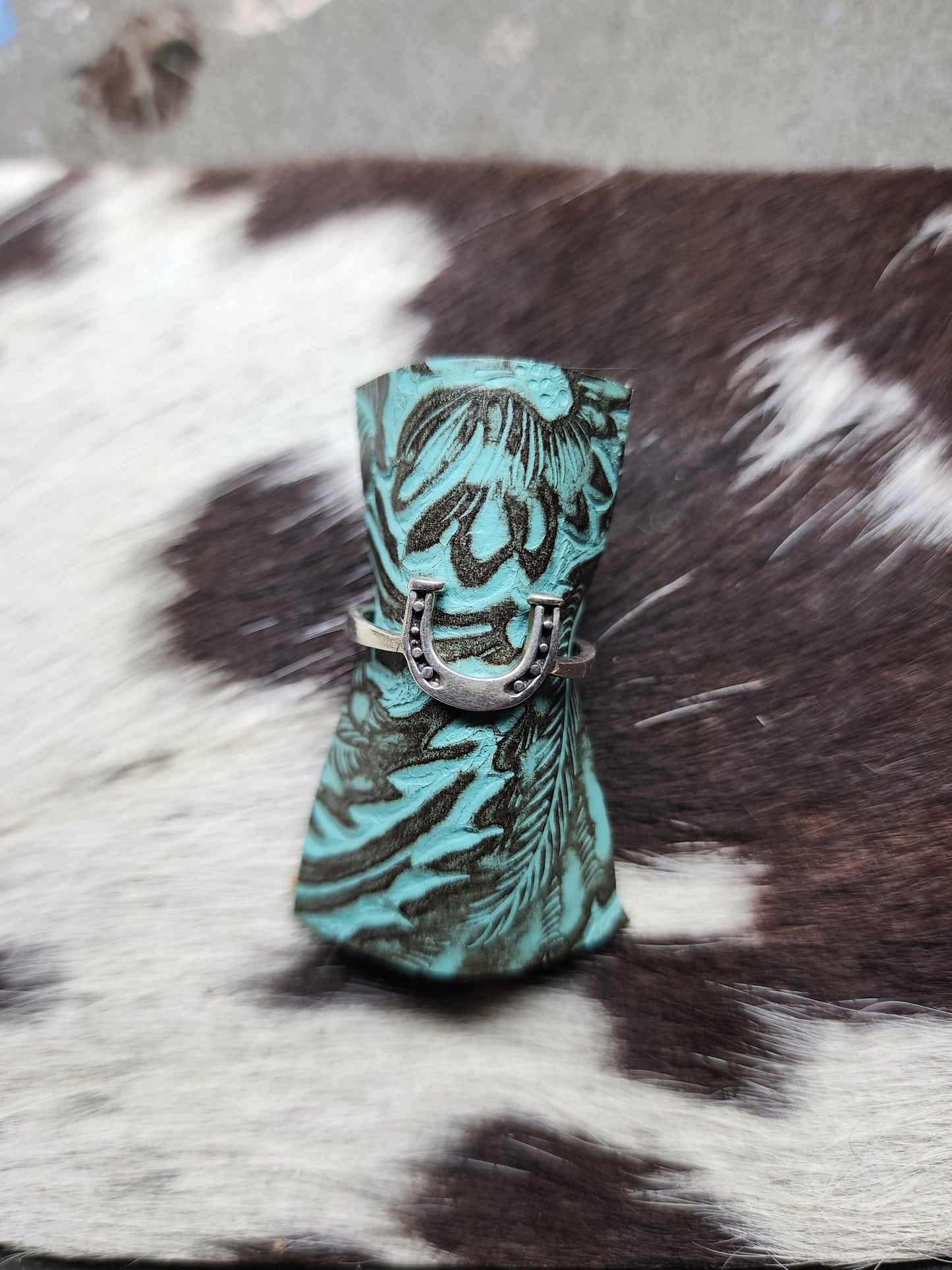 Sterling Silver & Genuine Turquoise Rings