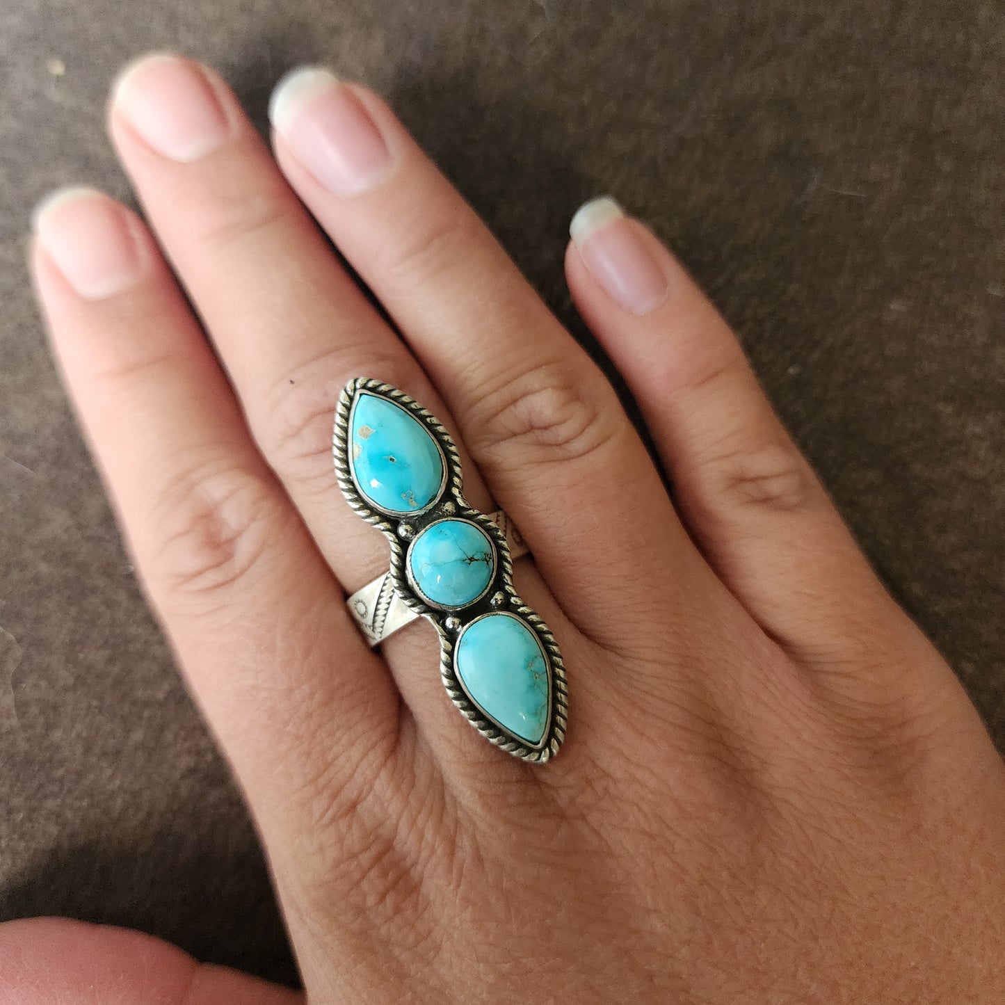 Blue Bird Turquoise Ring