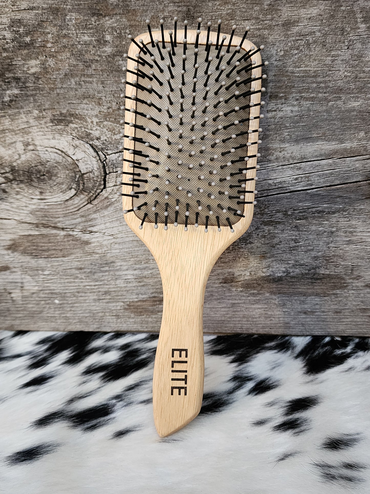 Cowhide Hair Brush