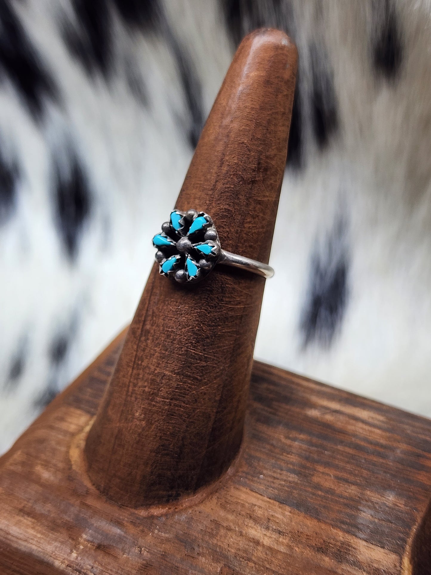 Turquoise Cluster Ring