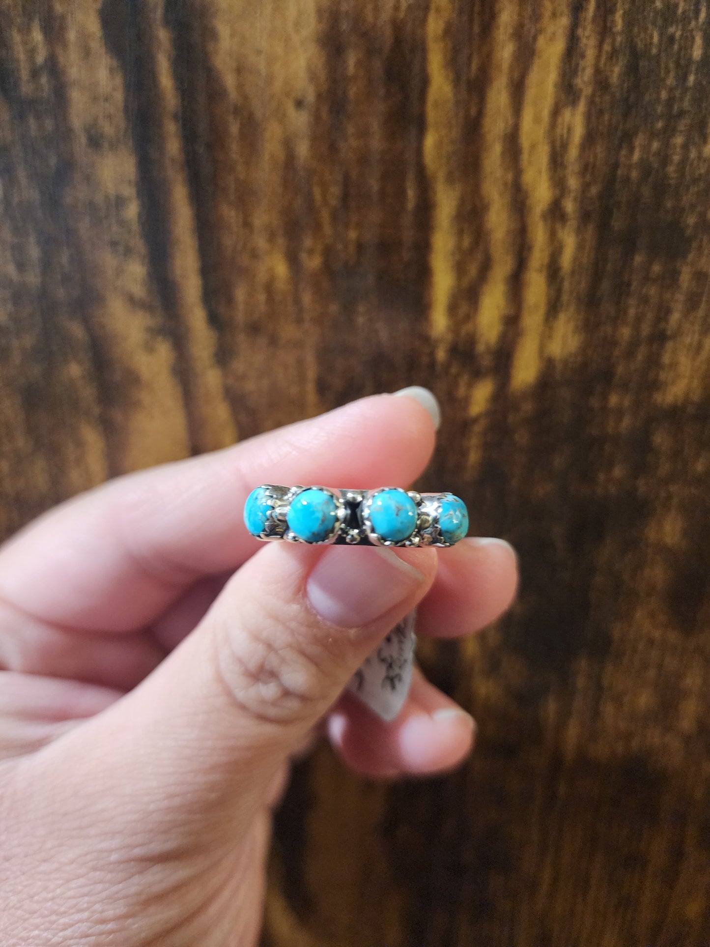 Kingman Turquoise Band Ring