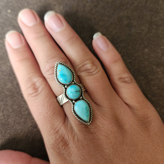 Blue Bird Turquoise Ring